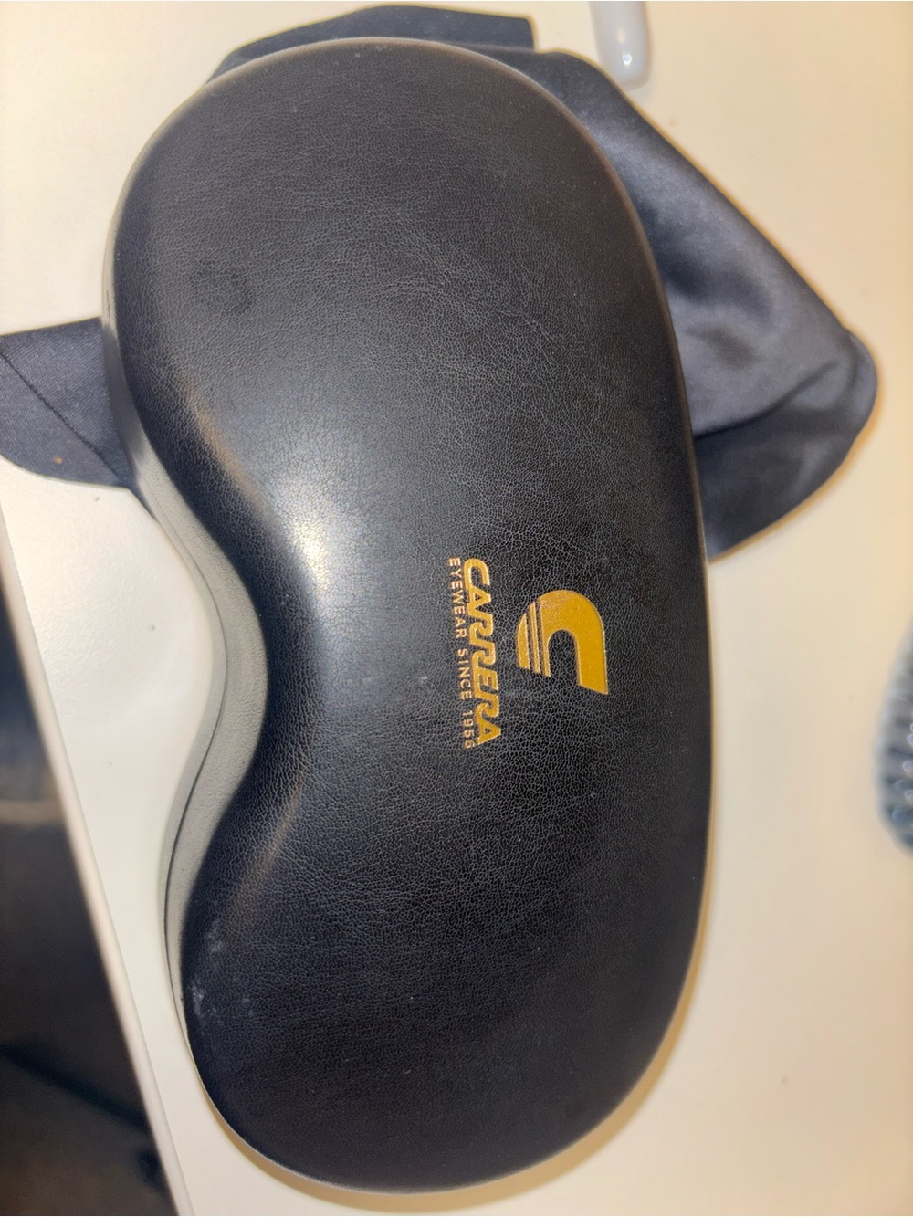 Carrera Black VR/AR Protective Case with Gold Logo